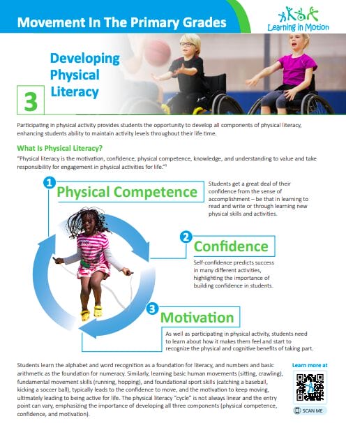 Movement in the Primary Grades: Developing Physical Literacy