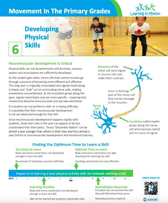 Movement in the Primary Grades: Developing Physical Skills