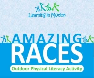 Amazing Races Amazing Races - Outdoor Physical Literacy Activity - pdf screenshot